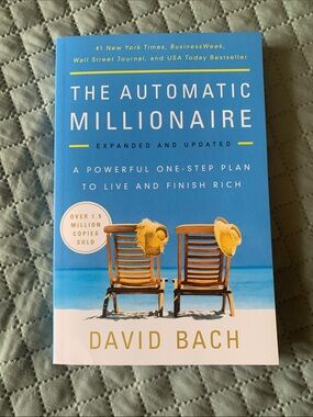 💵The Automatic Millionaire: A Powerful One Step Plan to Live and Finish Rich NWT